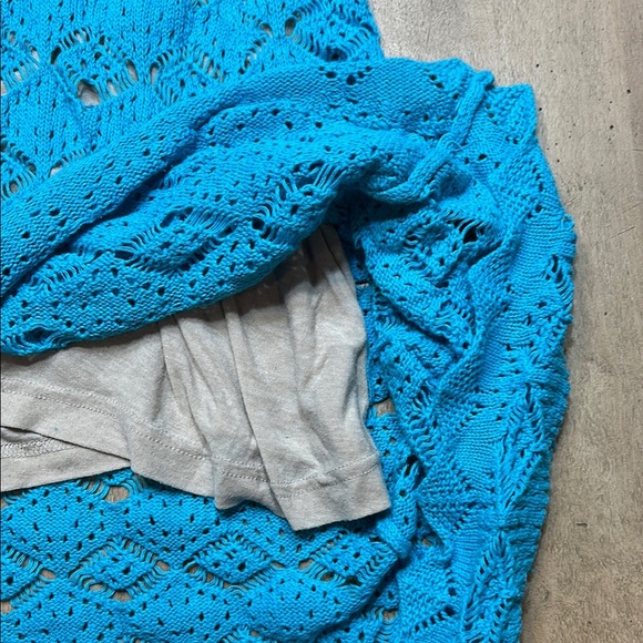 Moda International Blue Asymmetrical Sundress - Picture 4 of 7